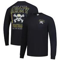 Men's Black Army Knights Hyper Local Long Sleeve T-Shirt