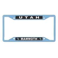 WinCraft Utah Mammoth Laser Cut Metal License Plate Frame