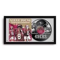 Steve Young San Francisco 49ers 14" x 26" Framed Art Vinyl Album Print