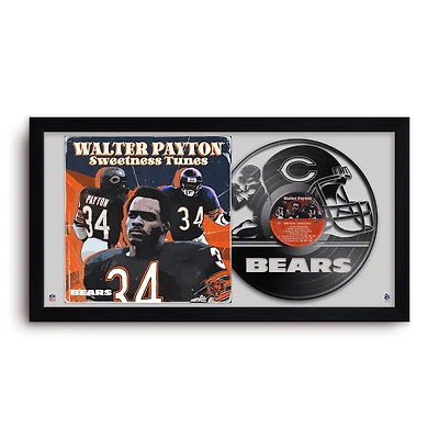 Walter Payton Chicago Bears 14" x 26" Framed Art Vinyl Album Print