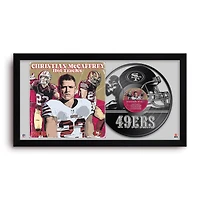 Christian McCaffrey San Francisco 49ers 14" x 26" Framed Art Vinyl Album Print