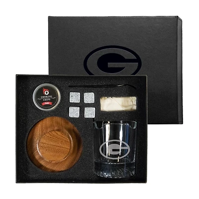 Green Bay Packers Nine-Piece Whiskey Smoke Set