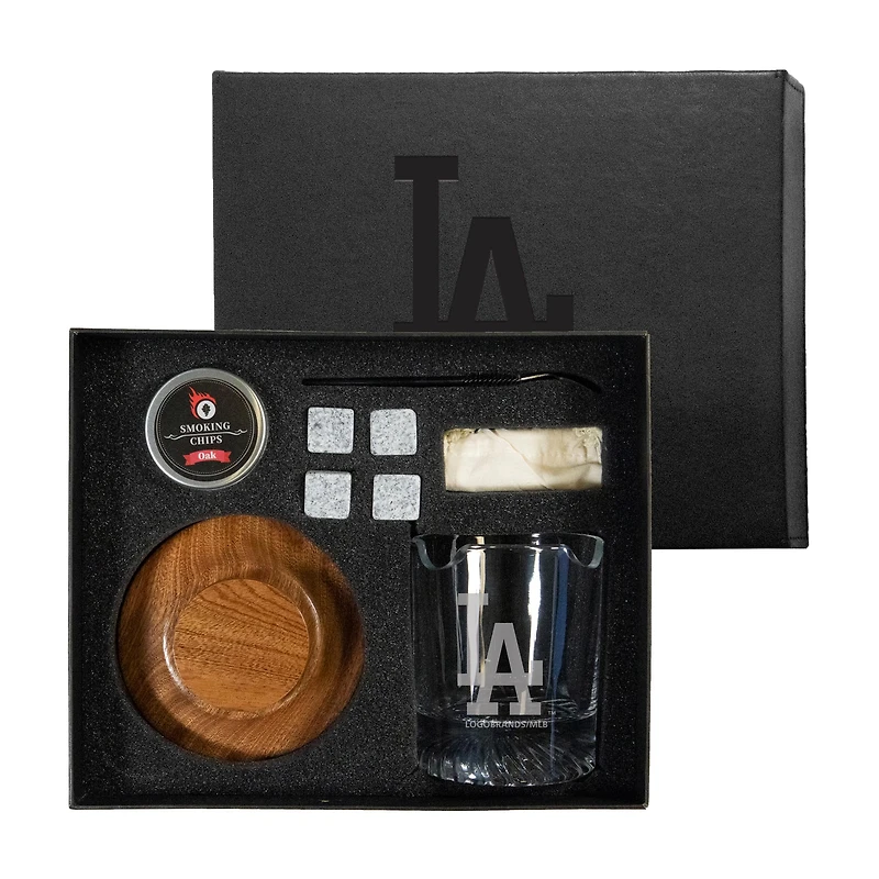 Los Angeles Dodgers Nine-Piece Whiskey Smoke Set