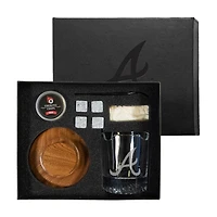 Atlanta Braves Nine-Piece Whiskey Smoke Set