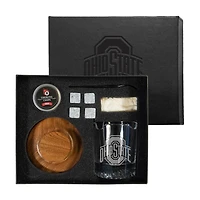 Ohio State Buckeyes Nine-Piece Whiskey Smoke Set
