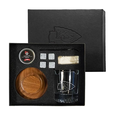 Kansas City Chiefs Nine-Piece Whiskey Smoke Set