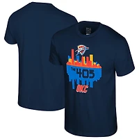 Men's Stadium Essentials Navy Oklahoma City Thunder Cities T-Shirt