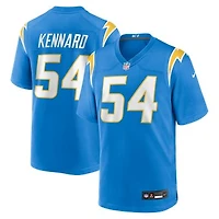 Men's Nike Kyle Kennard  Powder Blue Los Angeles Chargers Team Game Jersey
