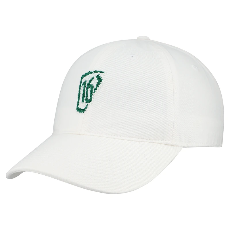 Men's Smathers & Branson White WM Phoenix Open Needlepoint Adjustable Hat