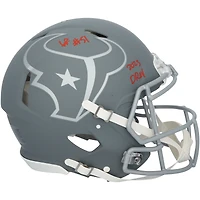 Will Anderson Jr. Houston Texans Autographed Riddell 2024 Slate Speed Authentic Helmet with "2023 DROY" Inscription
