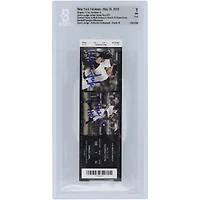Aaron Judge New York Yankees Fastest Player in MLB History to Reach 70 Home Runs Judge Image on Ticket Beckett Fanatics Witnessed Authenticated 7/10 Ticket from May 26, 2018 with "Fastest to 70 HR" Inscription