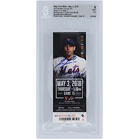 Ronald Acuña Jr. Atlanta Braves Career Home Run #2 Beckett Fanatics Witnessed Authenticated 9/10 Ticket from May 8, 2018 with "2nd Career HR" Inscription
