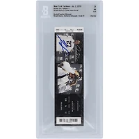 Ronald Acuña Jr. Atlanta Braves Career Home Run #7 Beckett Fanatics Witnessed Authenticated /10 Ticket from July 2