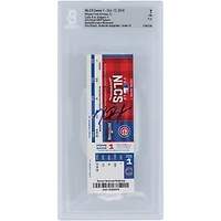 Kris Bryant Chicago Cubs NLCS Game 1 Beckett Fanatics Witnessed Authenticated /10 Ticket from October 15