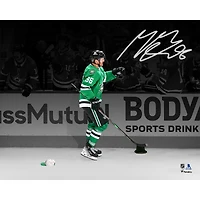 Mikko Rantanen Dallas Stars Autographed 16" x 20" 2025 Stanley Cup Playoffs First Round Game 7 Hat Trick Celebration Photograph
