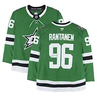 Mikko Rantanen Dallas Stars Autographed Green Fanatics Premium Jersey