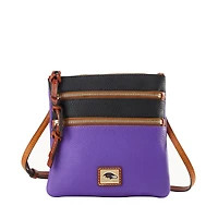 Dooney & Bourke Baltimore Ravens Team Logo Halftime Triple Zip Crossbody Bag