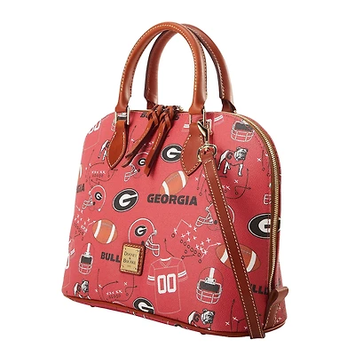 Dooney & Bourke Georgia Bulldogs Game Day Zip Zip Satchel