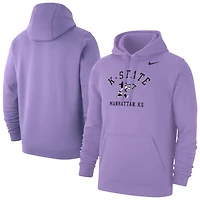 Men's Nike Lavender Kansas State Wildcats K-State Club Hoodie