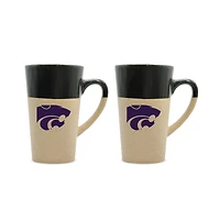 Kansas State Wildcats 16oz. Two-Pack Ceramic Mug Set