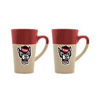 NC State Wolfpack 16oz. Two-Pack Ceramic Mug Set