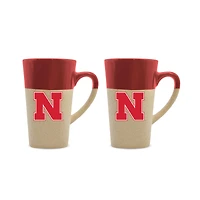 Nebraska Huskers 16oz. Two-Pack Ceramic Mug Set