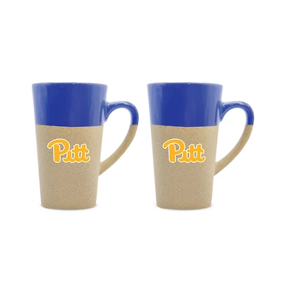 Pitt Panthers 16oz. Two-Pack Ceramic Mug Set