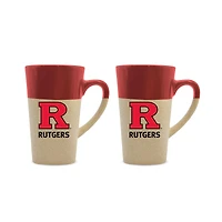 Rutgers Scarlet Knights 16oz. Two-Pack Ceramic Mug Set