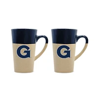 Georgetown Hoyas 16oz. Two-Pack Ceramic Mug Set