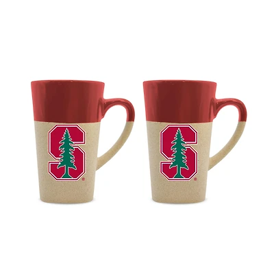 Stanford Cardinal 16oz. Two-Pack Ceramic Mug Set