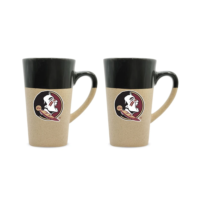 Florida State Seminoles 16oz. Two-Pack Ceramic Mug Set