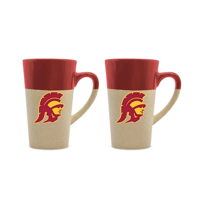 USC Trojans 16oz. Two-Pack Ceramic Mug Set