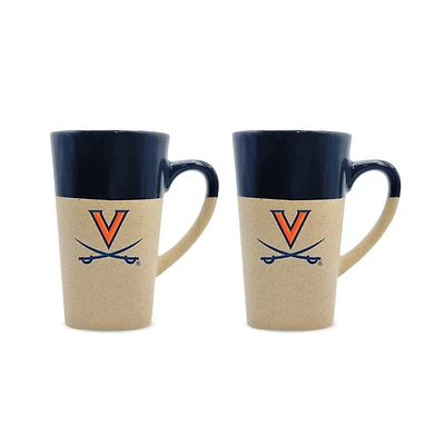 Virginia Cavaliers 16oz. Two-Pack Ceramic Mug Set