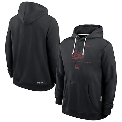 Men's Nike Black Montana Grizzlies 2025 Sideline Dri-FIT Hoodie
