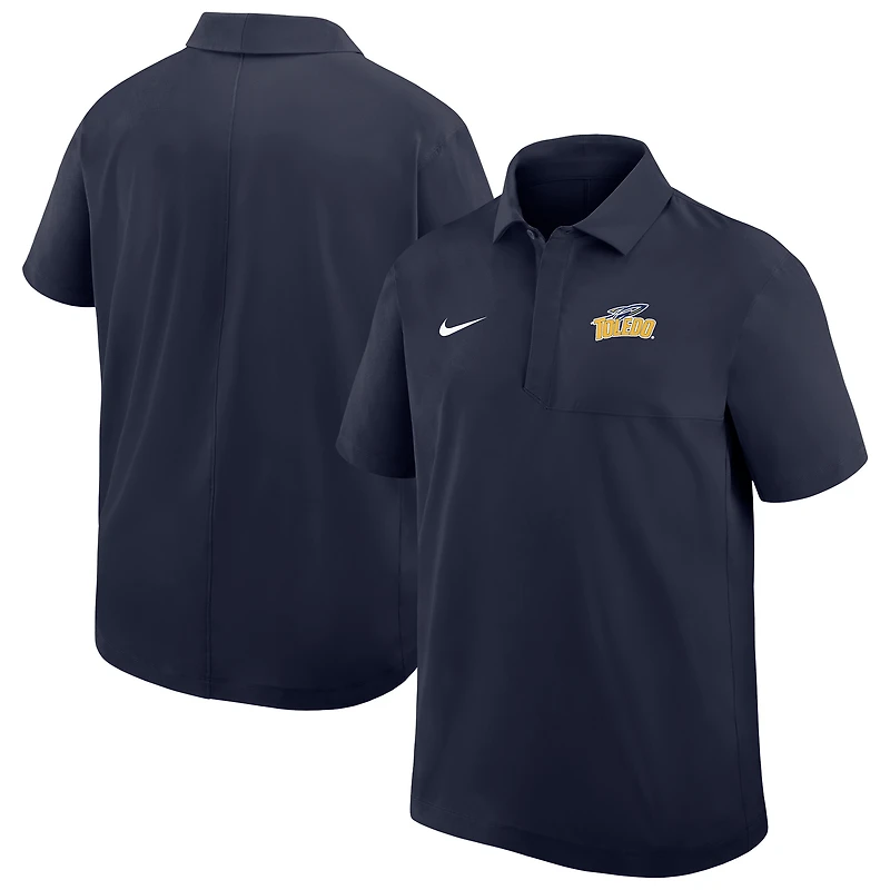 Men's Nike Navy Toledo Rockets 2025 Sideline Dri-FIT Polo