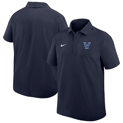 Men's Nike Navy Villanova Wildcats 2025 Sideline Dri-FIT Polo