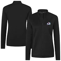 Women's Levelwear  Black Colorado Avalanche Tailgate Full-Zip Jacket