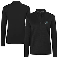 Women's Levelwear  Black San Jose Sharks Tailgate Full-Zip Jacket