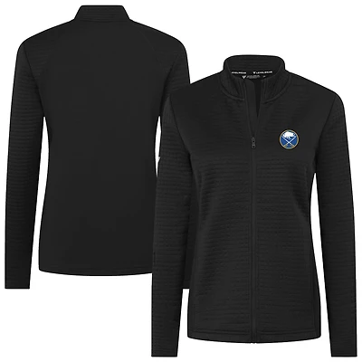 Women's Levelwear  Black Buffalo Sabres Tailgate Full-Zip Jacket