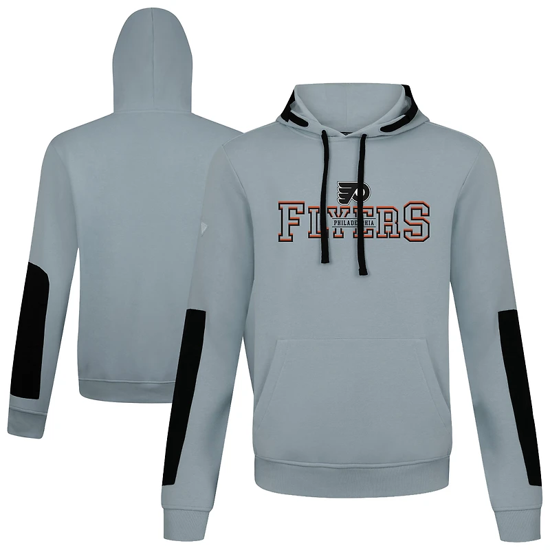 Men's Levelwear  Gray Philadelphia Flyers Bombay Journey Pullover Hoodie