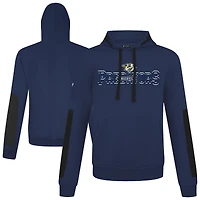 Men's Levelwear  Navy Nashville Predators Bombay Journey Pullover Hoodie