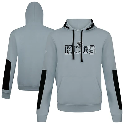Men's Levelwear  Gray Los Angeles Kings Bombay Journey Pullover Hoodie