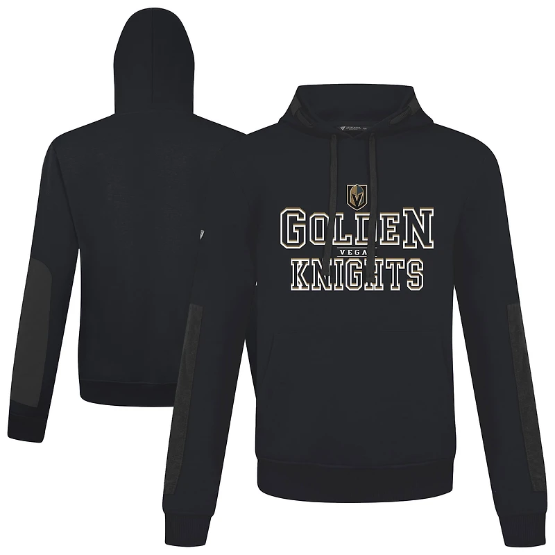 Men's Levelwear Black Vegas Golden Knights Bombay Journey Pullover Hoodie