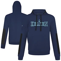 Men's Levelwear  Deep Sea Blue Seattle Kraken Bombay Journey Pullover Hoodie