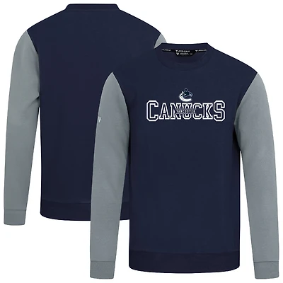 Men's Levelwear  Navy/Gray Vancouver Canucks Ultimate Journey Sweatshirt