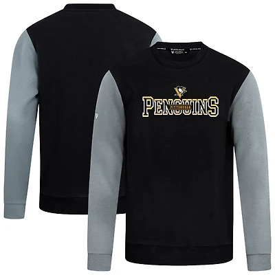 Men's Levelwear  Black/Gray Pittsburgh Penguins Ultimate Journey Sweatshirt