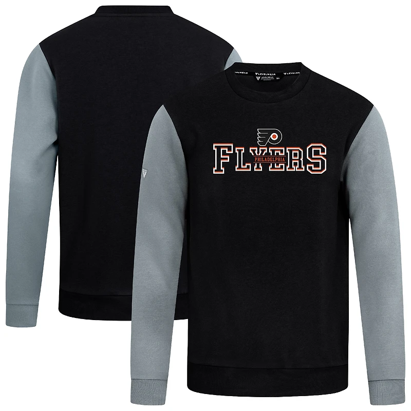 Men's Levelwear  Black/Gray Philadelphia Flyers Ultimate Journey Sweatshirt