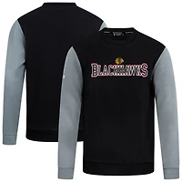 Men's Levelwear  Black/Gray Chicago Blackhawks Ultimate Journey Sweatshirt