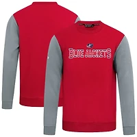 Men's Levelwear  Red/Gray Columbus Blue Jackets Ultimate Journey Sweatshirt