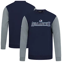 Men's Levelwear  Navy/Gray Colorado Avalanche Ultimate Journey Sweatshirt